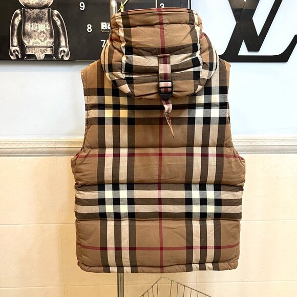 New Burberry - Archive Check puffer jacket - Picture 4 of 9